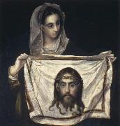 El Greco St Veronica  Holding the Veil oil on canvas
